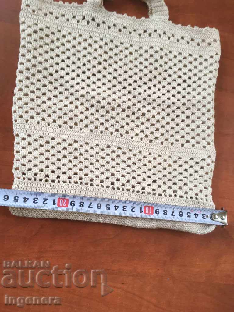Livrarea SAC GROSĂ DE TRICOT PE UN CÂRLIG NEUTILIZAT