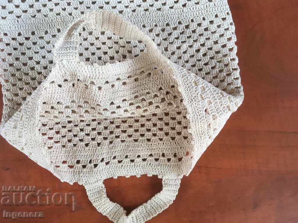 SAC GROSĂ DE TRICOT PE UN CÂRLIG NEUTILIZAT - 5 SAC GROSĂ DE TRICOT PE UN CÂRLIG NEUTILIZAT - 5