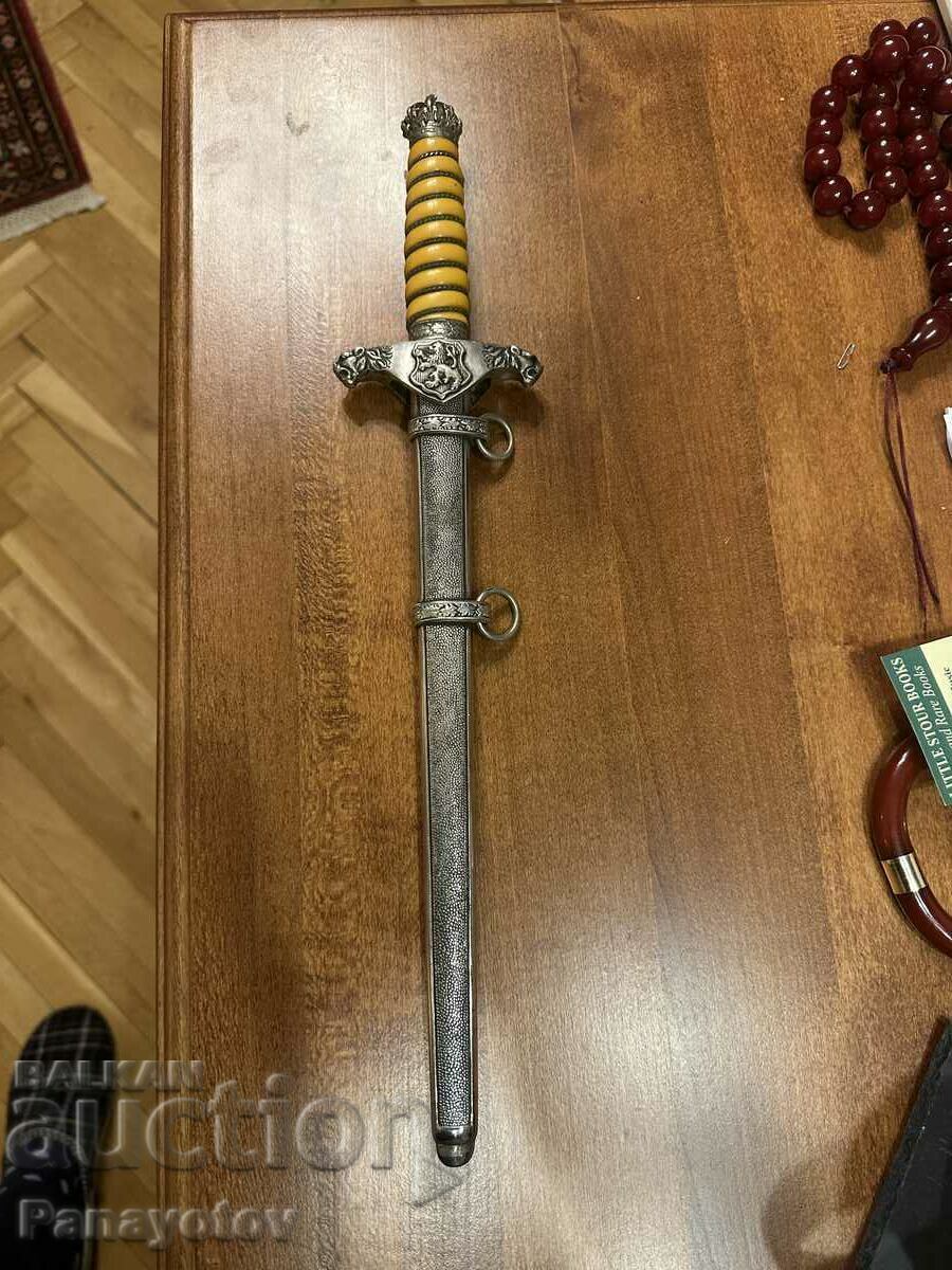 CORTIC DAGGER OFFICER SOLINGEN PARADE KNIFE BORIS I ISSUE with price 6100.00 BGN | € 3118.88 CORTIC DAGGER OFFICER SOLINGEN PARADE KNIFE BORIS I ISSUE with price 6100.00 BGN | € 3118.88