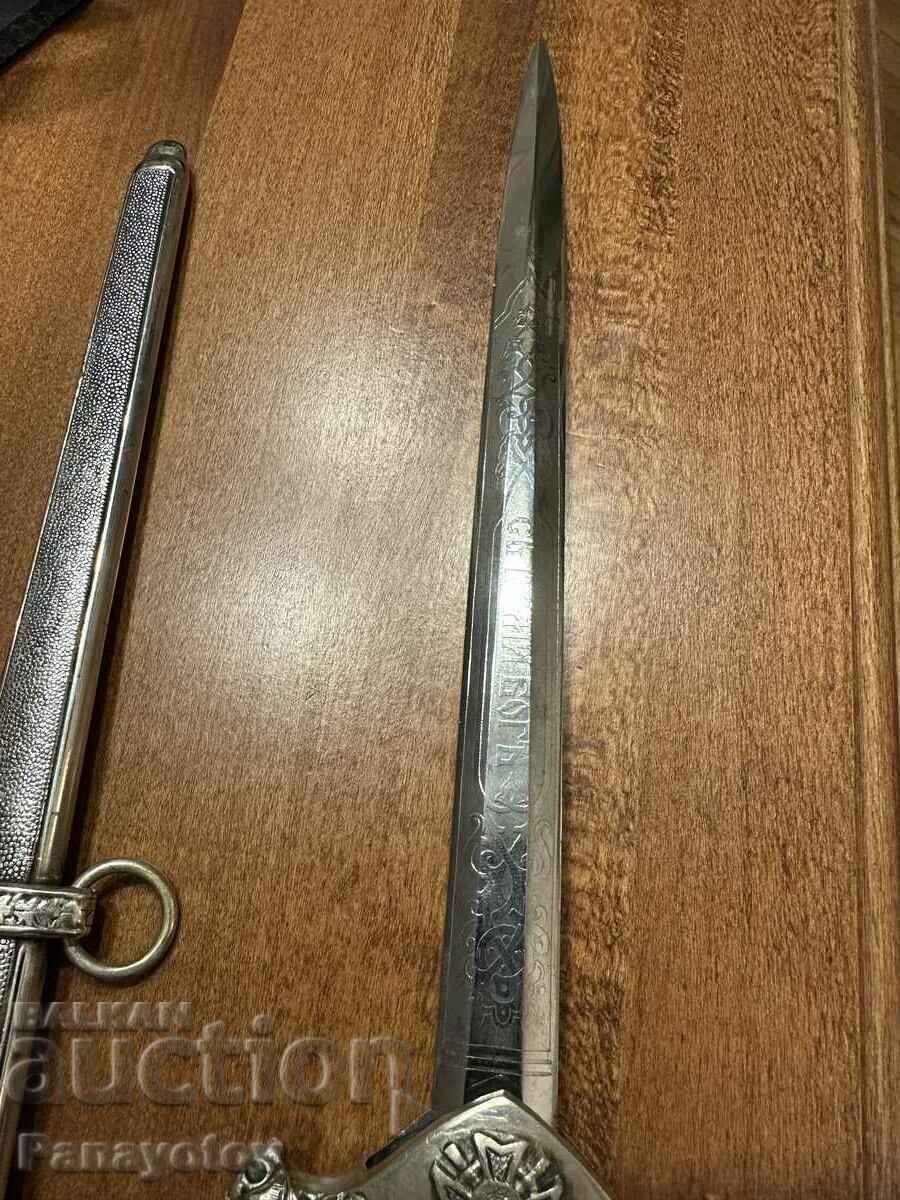 CORTIC DAGGER OFFICER SOLINGEN PARADE KNIFE BORIS I ISSUE - 6 CORTIC DAGGER OFFICER SOLINGEN PARADE KNIFE BORIS I ISSUE - 6