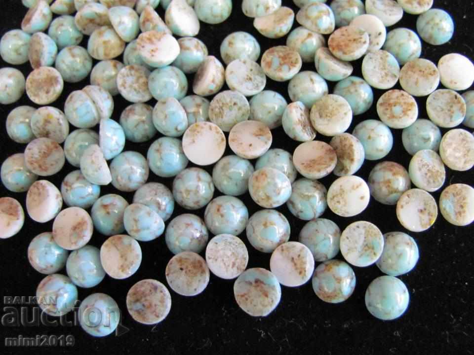 Antique Vintage Polished Crystals for Jewelry Bohemia - 5 Antique Vintage Polished Crystals for Jewelry Bohemia - 5