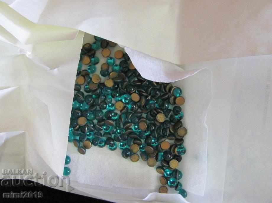 Antique Vintage Polished Crystals for Jewelry Bohemia - 5 Antique Vintage Polished Crystals for Jewelry Bohemia - 5