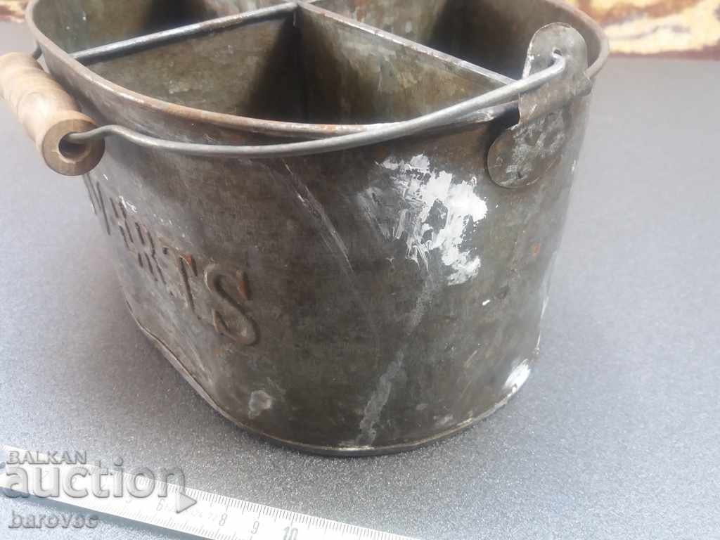 An old metal bowl - 6