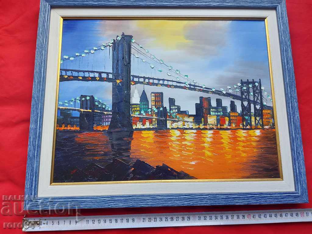 NEW YORK - THE BROOKLIN BRIDGE with price 157.50 BGN | € 80.53 NEW YORK - THE BROOKLIN BRIDGE with price 157.50 BGN | € 80.53