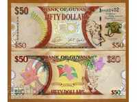 GUIANA 50 USD - UNC