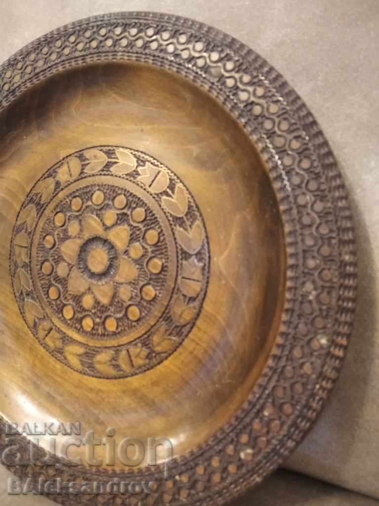 Two plates woodcarving with stuffing - 5 Two plates woodcarving with stuffing - 5