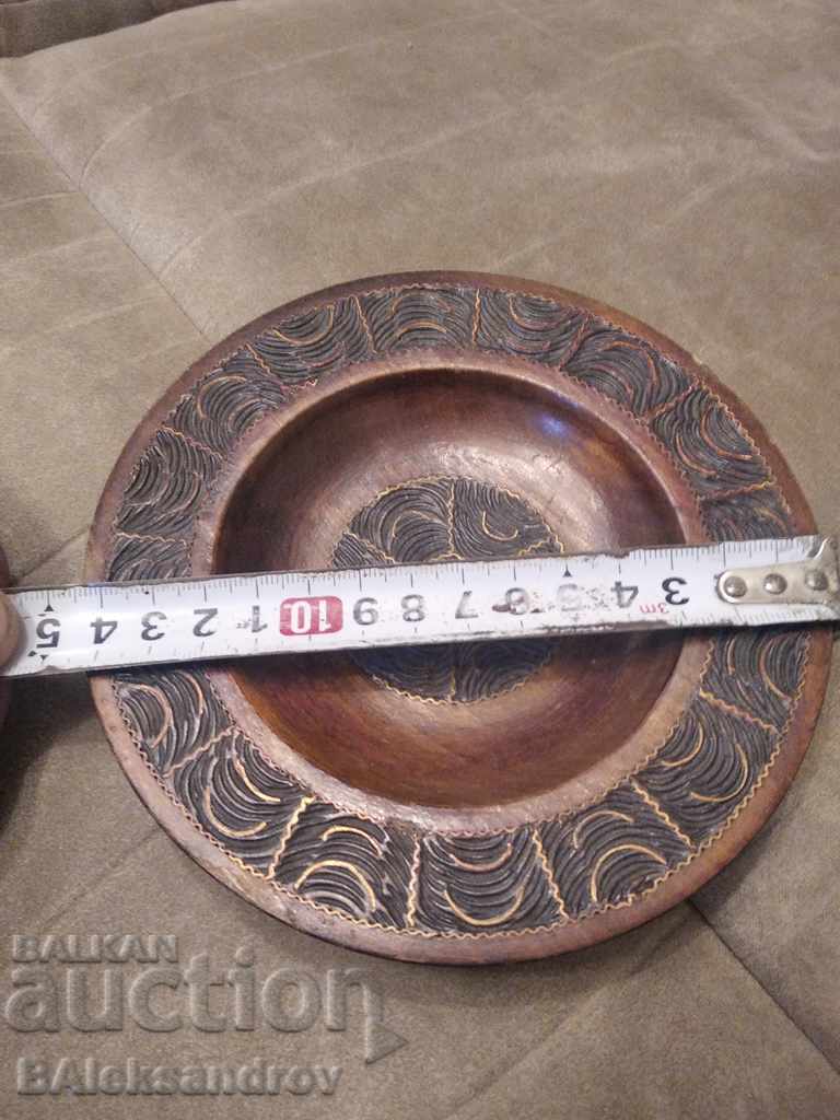 Two plates woodcarving with stuffing - 6 Two plates woodcarving with stuffing - 6