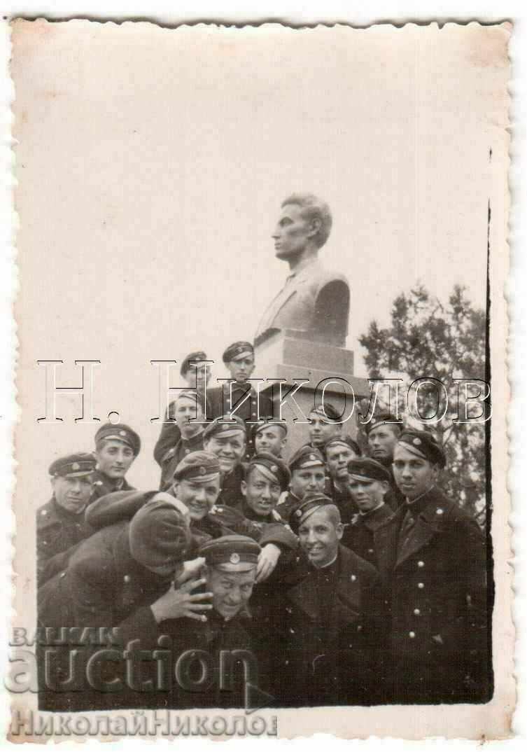 1936 MICĂ FOTO VECHE A MONUMENTULUI DE ZGOMOT AL BOULUI B348
