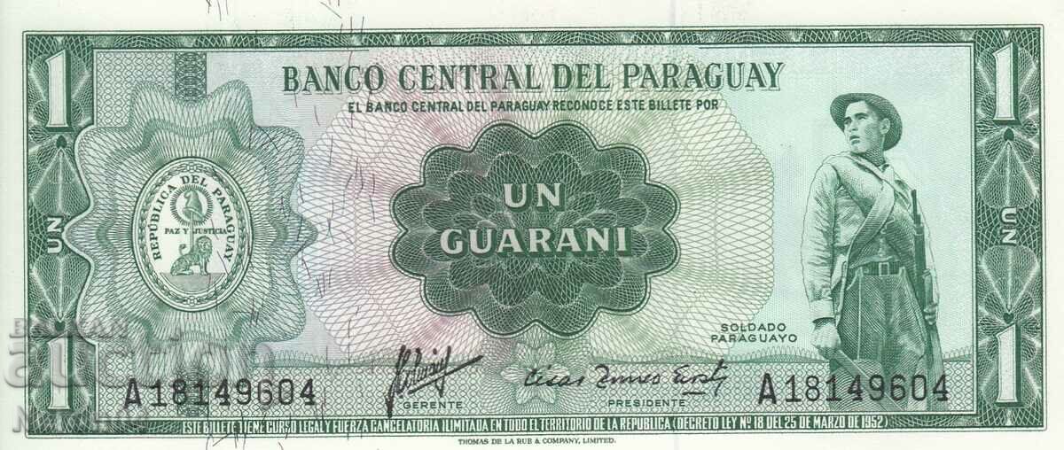 1 гуарани 1952, Парагвай