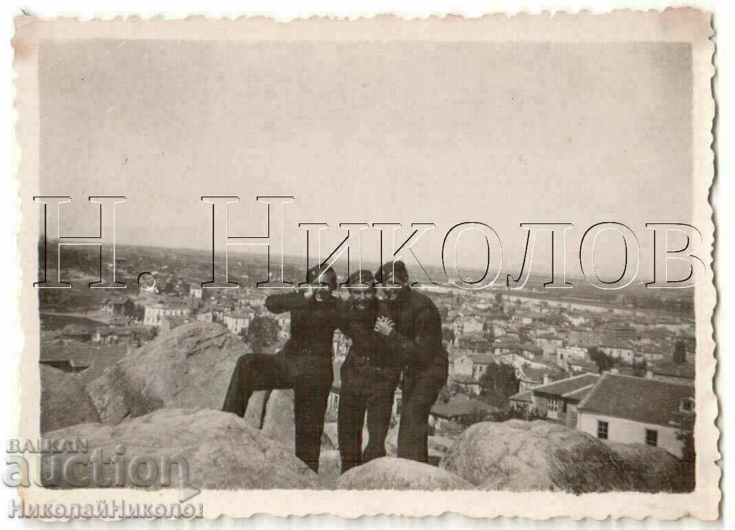 1936 МАЛКА СТАРА СНИМКА ПЛОВДИВ САХАТ ТЕПЕ В353 1936 МАЛКА СТАРА СНИМКА ПЛОВДИВ САХАТ ТЕПЕ В353