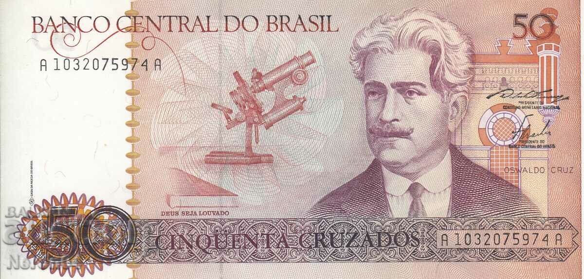 50 Cruzado 1986, Brazilia