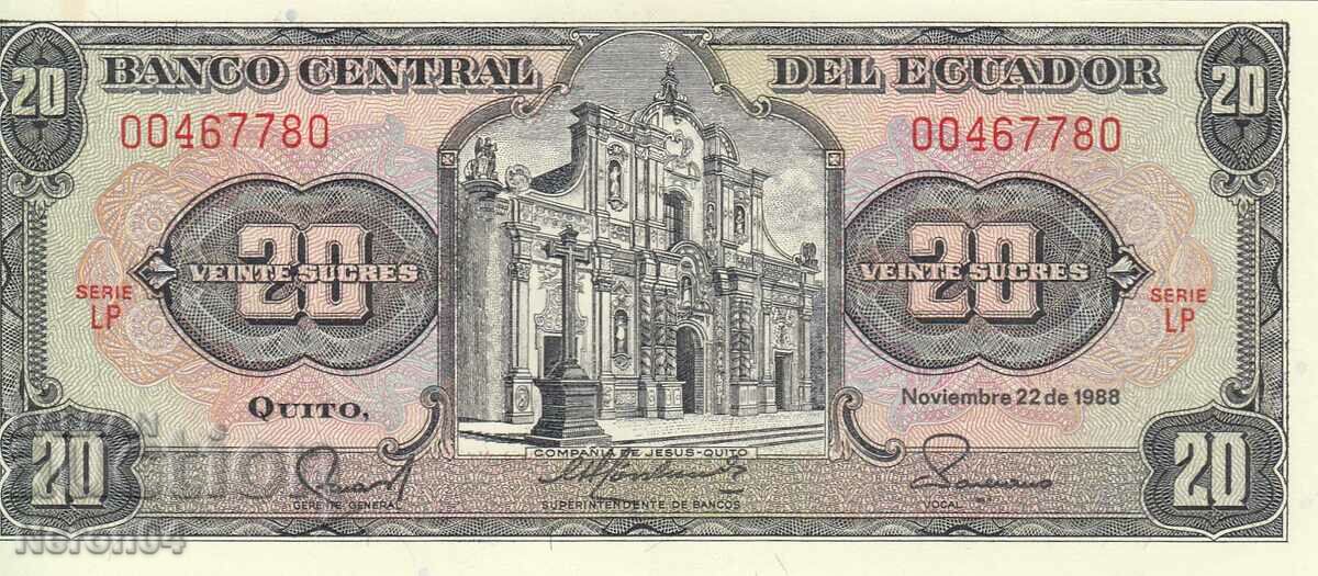 20 Sucre 1988, Ecuador