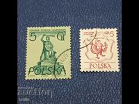 POLAND - 1960s - 2 STAMPS