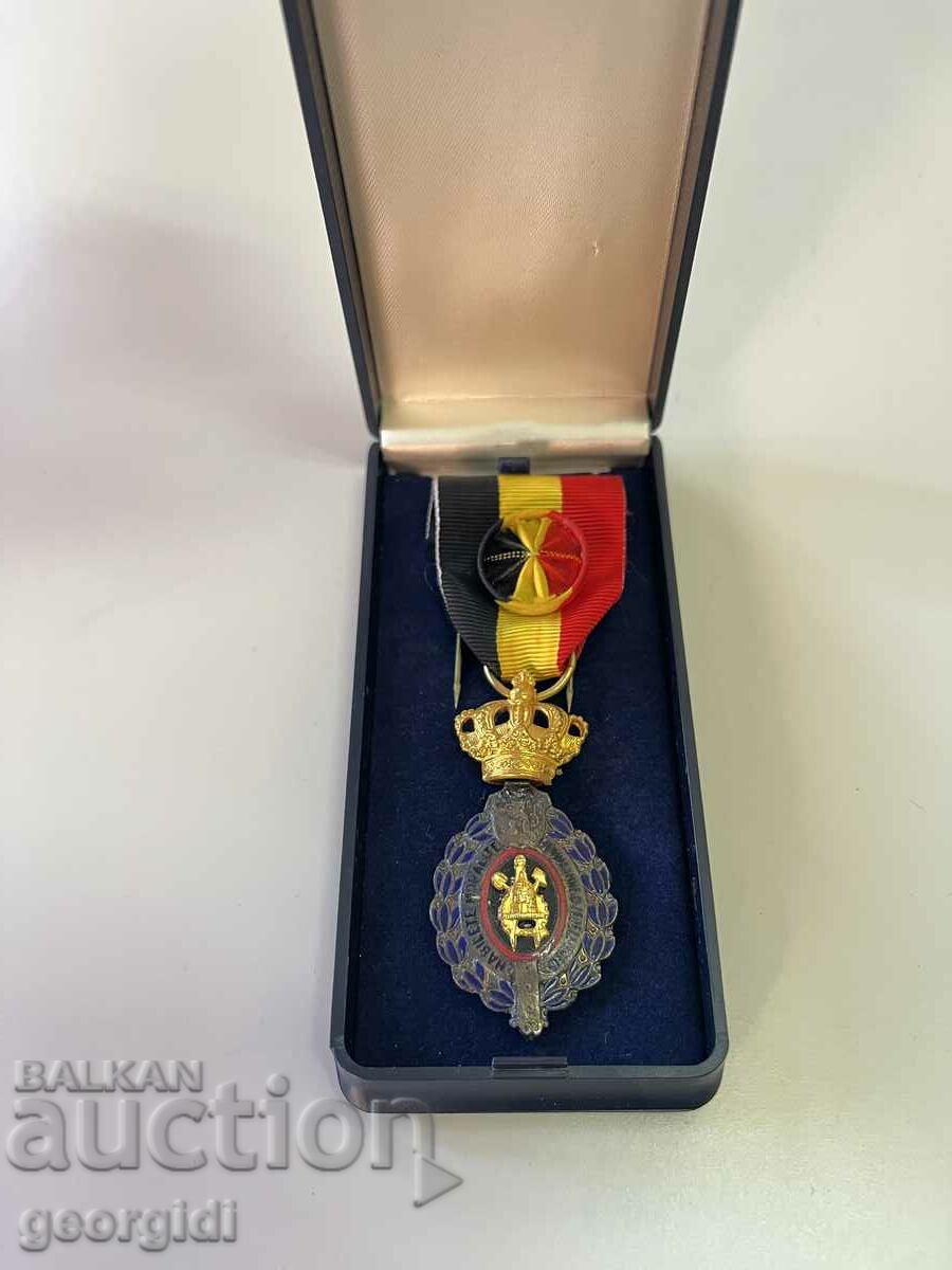 Belgian medal of labor. №2118
