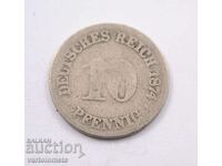 10 Pfennig PFENNIG 1874 - Germania