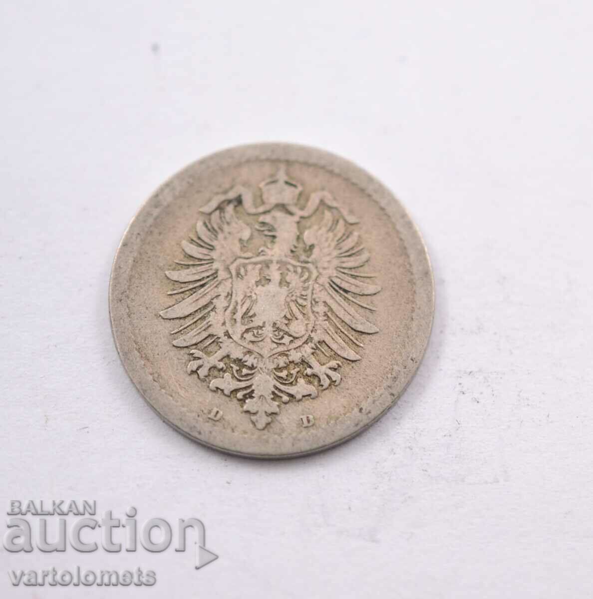 5 Pfennig PFENNIG 1876 - Germany with price 3.00 BGN | € 1.53 5 Pfennig PFENNIG 1876 - Germany with price 3.00 BGN | € 1.53