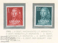 1961. Spain. Leandro Fernandez de Moratin, 1760-1828.
