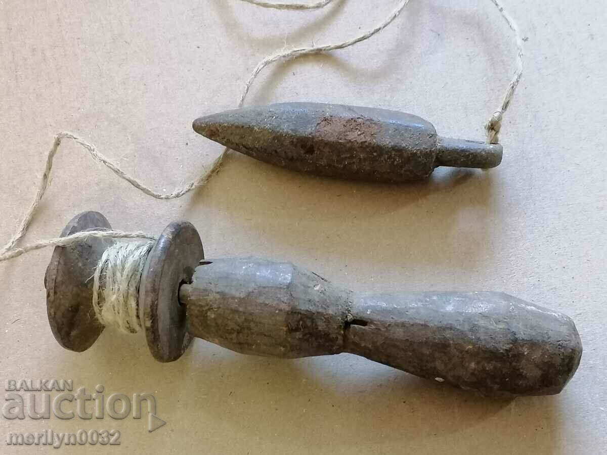 Old carpenter's plumb weight tool RARE with price 49.00 BGN | € 25.05 Old carpenter's plumb weight tool RARE with price 49.00 BGN | € 25.05