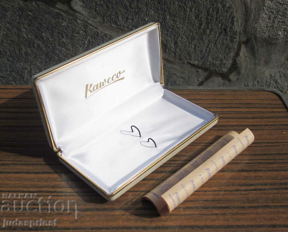 Auction empty old box with kaweco pen and pencil certificate Auction empty old box with kaweco pen and pencil certificate