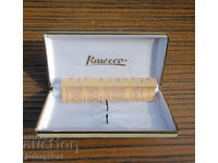 άδειο παλιό κουτί με πιστοποιητικό στυλό και μολύβι kaweco