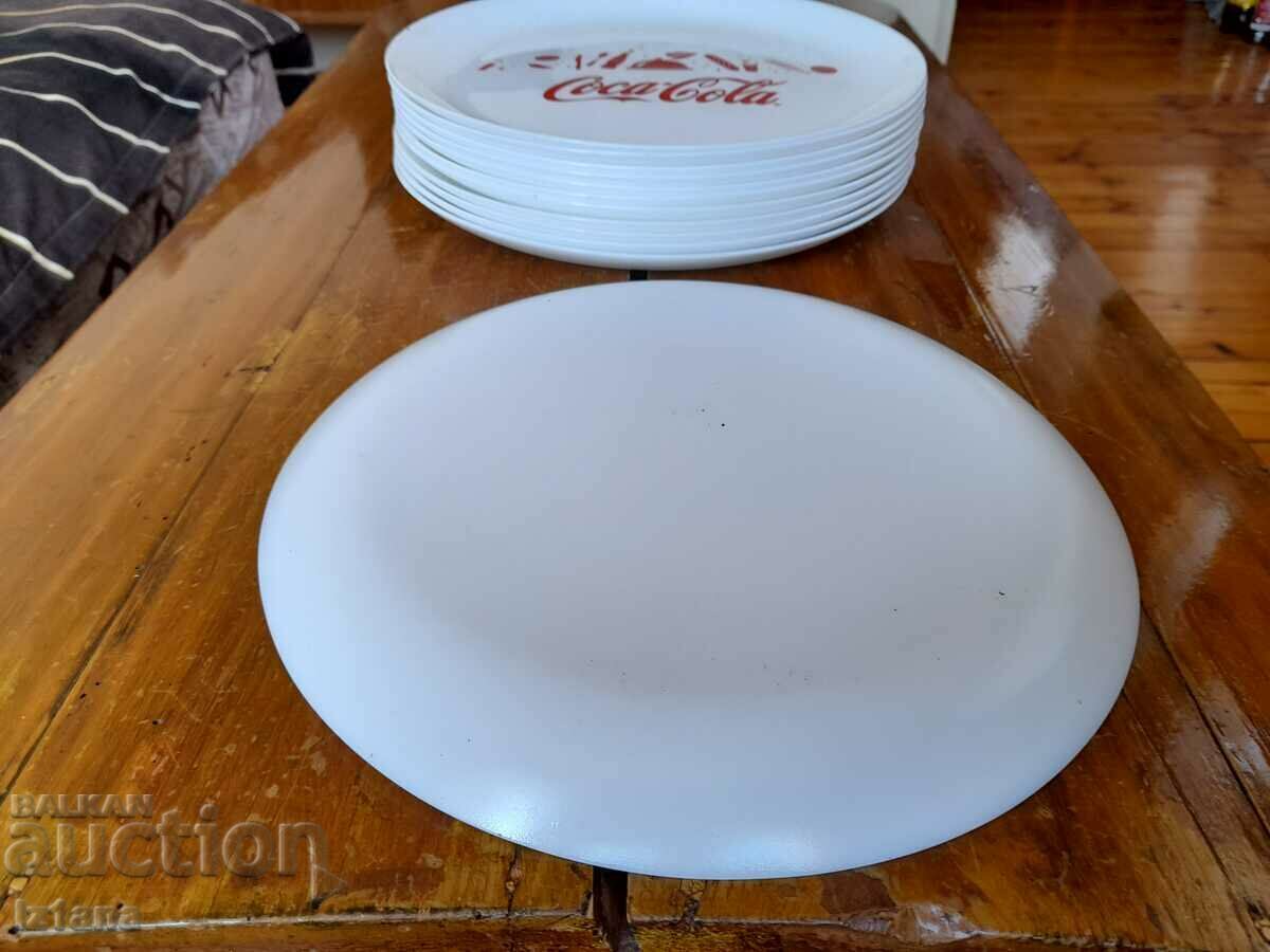 Delivery of Plate, plates of Coca Cola, Coca Cola Delivery of Plate, plates of Coca Cola, Coca Cola