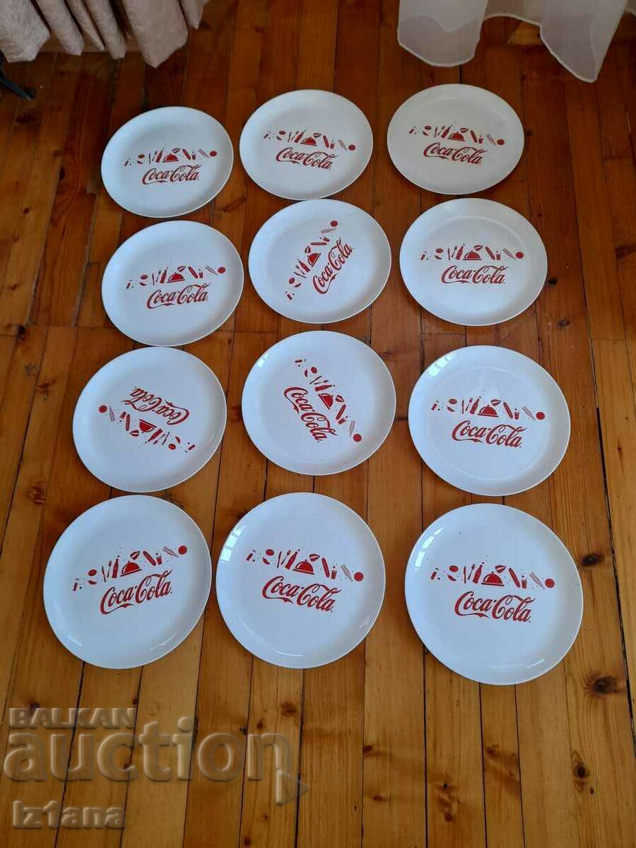 Plate, plates of Coca Cola, Coca Cola - 5 Plate, plates of Coca Cola, Coca Cola - 5