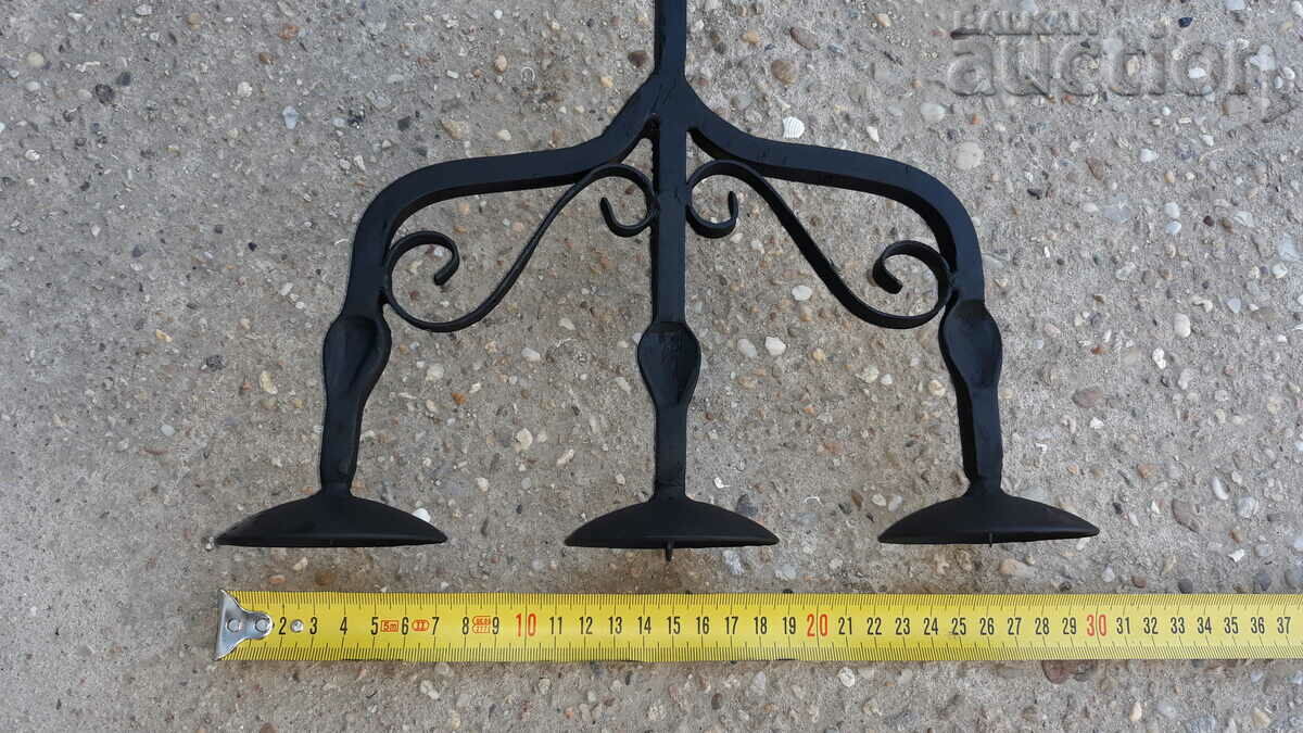 Αντίκες σιδήρου χειροποίητο κηροπήγιο - 7 Αντίκες σιδήρου χειροποίητο κηροπήγιο - 7
