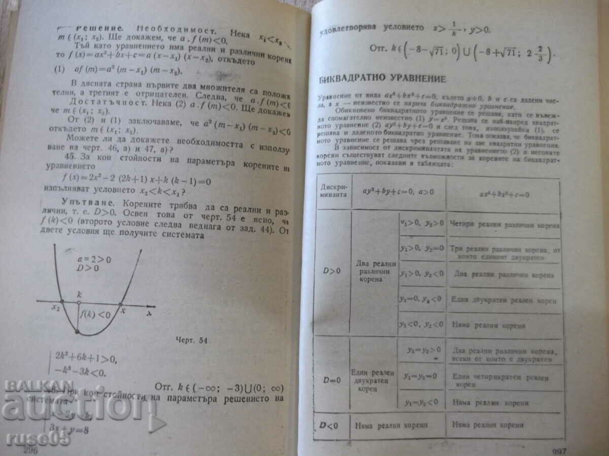 Auction  Book "R-vo for solving problems in mathematics.-K.Petrov" -680p