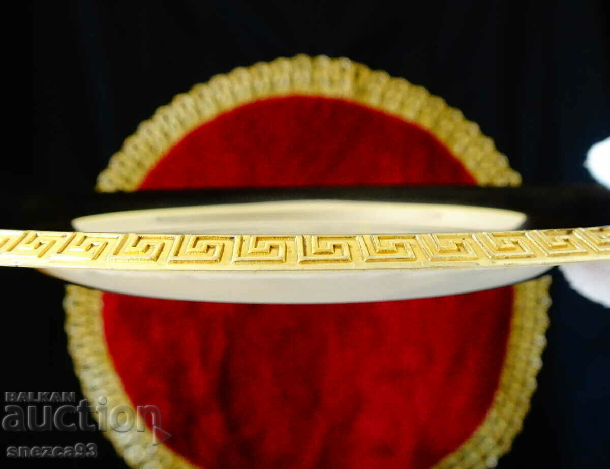 Silver-plated Versace plate, gilding. with price 16.00 BGN | € 8.18
