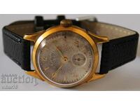 GOLD PLATED 20 MICRON MEN'S ROCKET WATCH