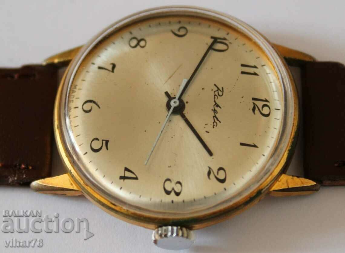 Auction  ROCKET GOLD MEN'S WRIST WATCH
