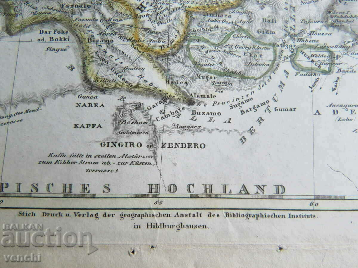 Auction 1846 - EGYPT MAP = ORIGINAL + Auction 1846 - EGYPT MAP = ORIGINAL +