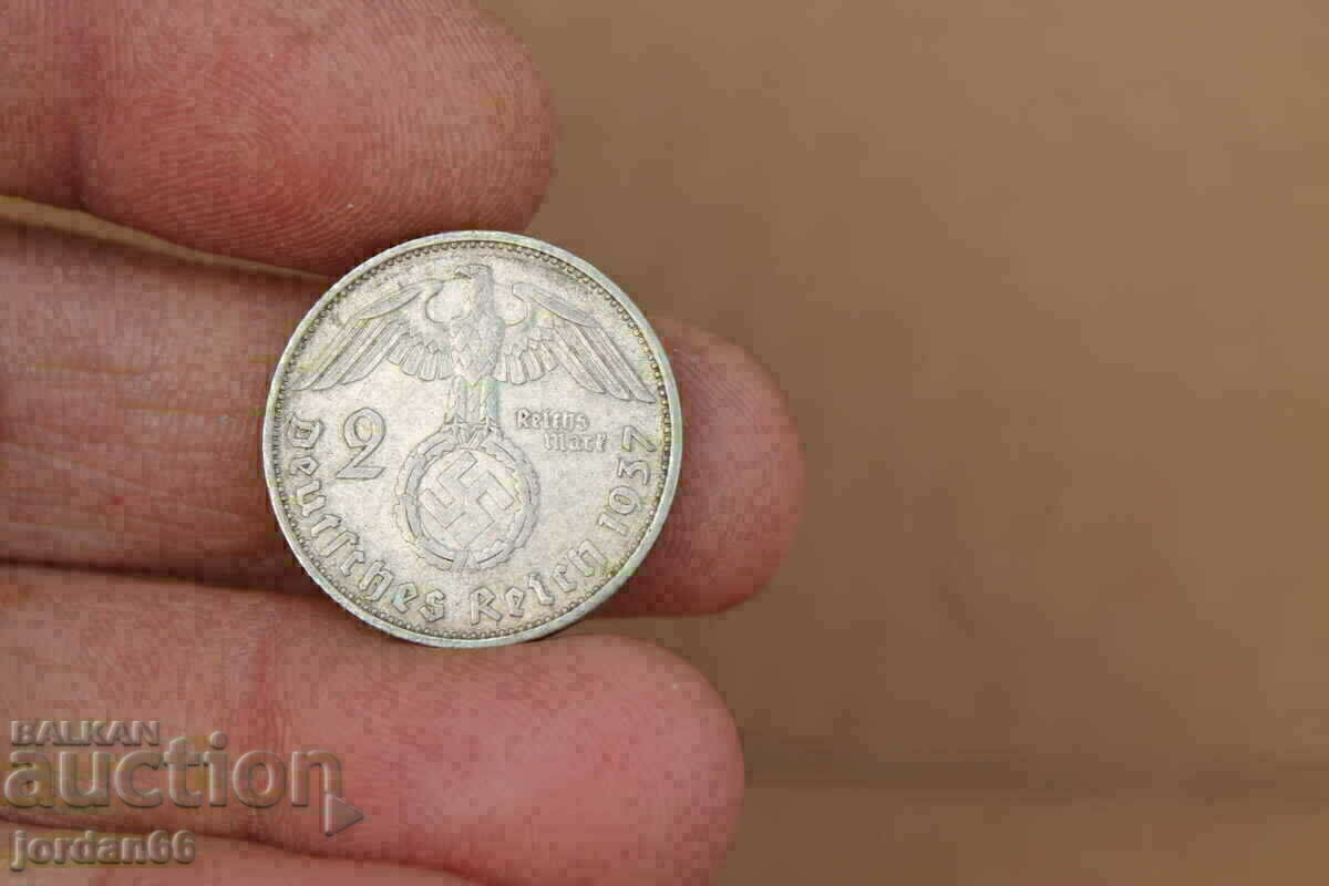 Coin 2 stamps 1934 Germany Coin 2 stamps 1934 Germany