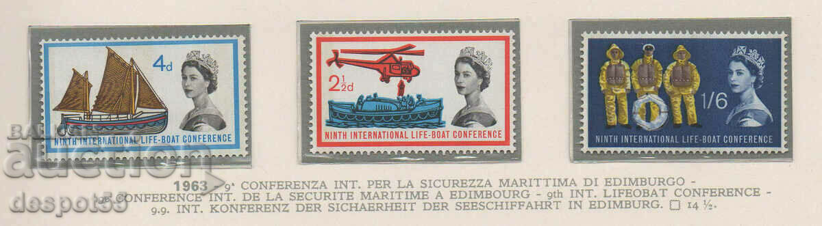 1963. Великобритания. Конференция за морска сигурност.