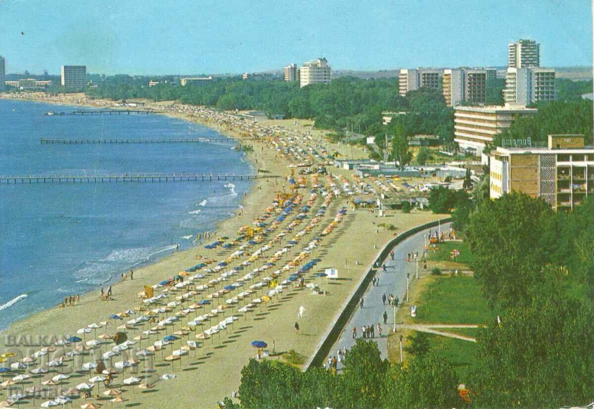 Carte poștală veche - Sunny Beach, View