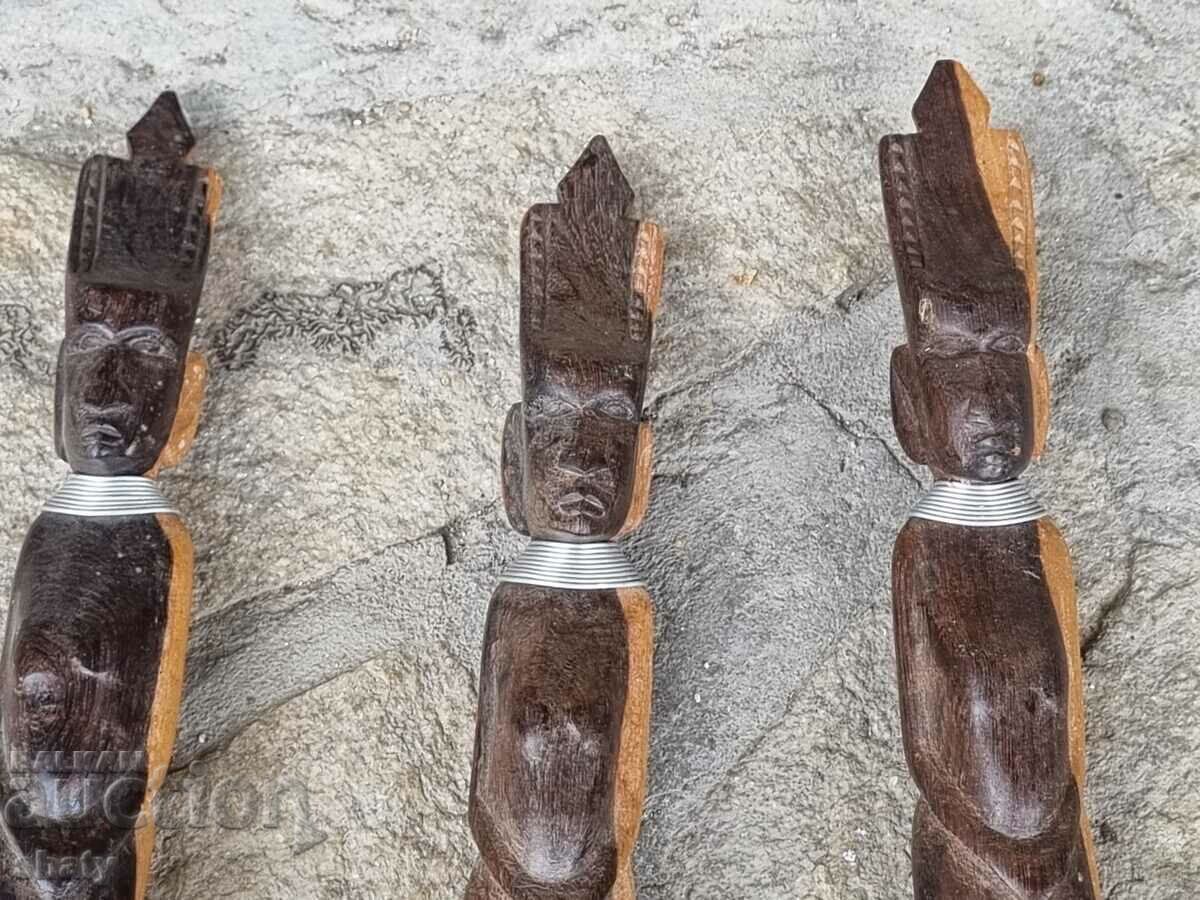 African wooden decor utensils with price 35.00 BGN | € 17.90 African wooden decor utensils with price 35.00 BGN | € 17.90