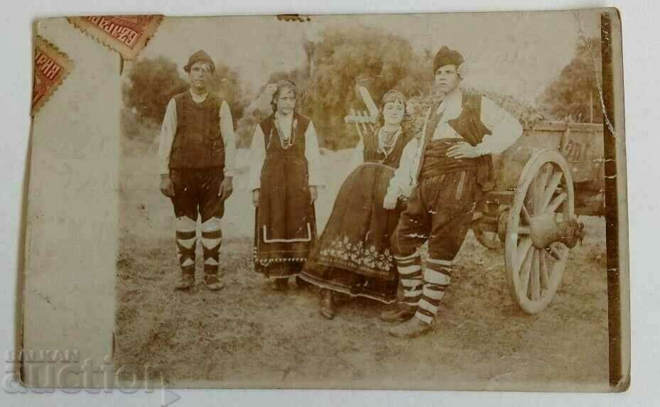 1917 CARRY CARRIER FOTO VECHE FOTO REGATUL BULGARIA