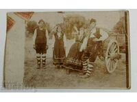 1917 CARRY CARRIER OLD PHOTO PHOTO KINGDOM OF BULGARIA