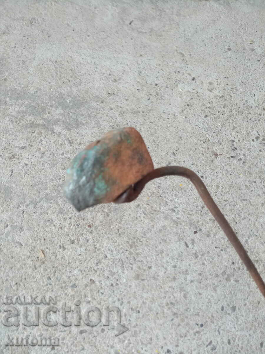 Delivery of An old copper soldering iron