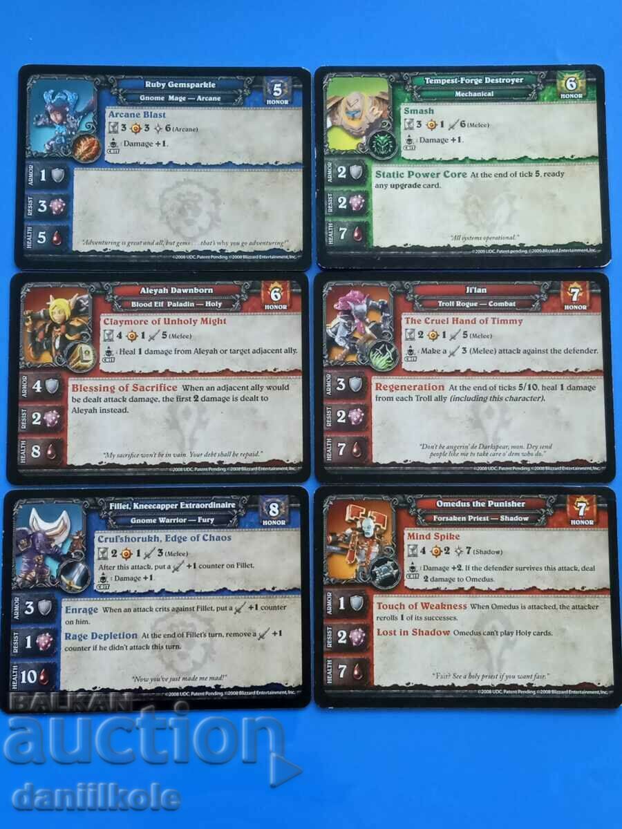 * $ * Y * $ * COLLECTION OF 6 CARDS OF WORLD OF WARCRAFT * $ * Y * $ * with price 9.90 BGN | € 5.06 * $ * Y * $ * COLLECTION OF 6 CARDS OF WORLD OF WARCRAFT * $ * Y * $ * with price 9.90 BGN | € 5.06