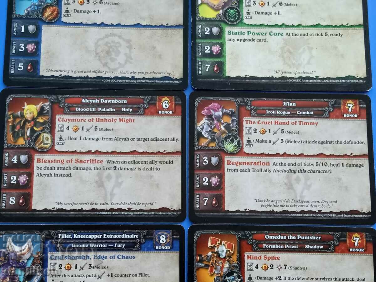 Delivery of * $ * Y * $ * COLLECTION OF 6 CARDS OF WORLD OF WARCRAFT * $ * Y * $ * Delivery of * $ * Y * $ * COLLECTION OF 6 CARDS OF WORLD OF WARCRAFT * $ * Y * $ *
