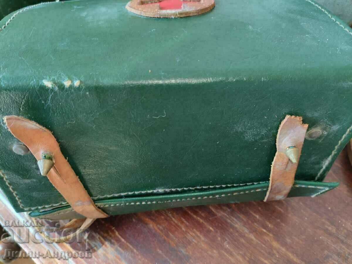 Old military medical kit, Red Cross - FULL SET! - 5 Old military medical kit, Red Cross - FULL SET! - 5