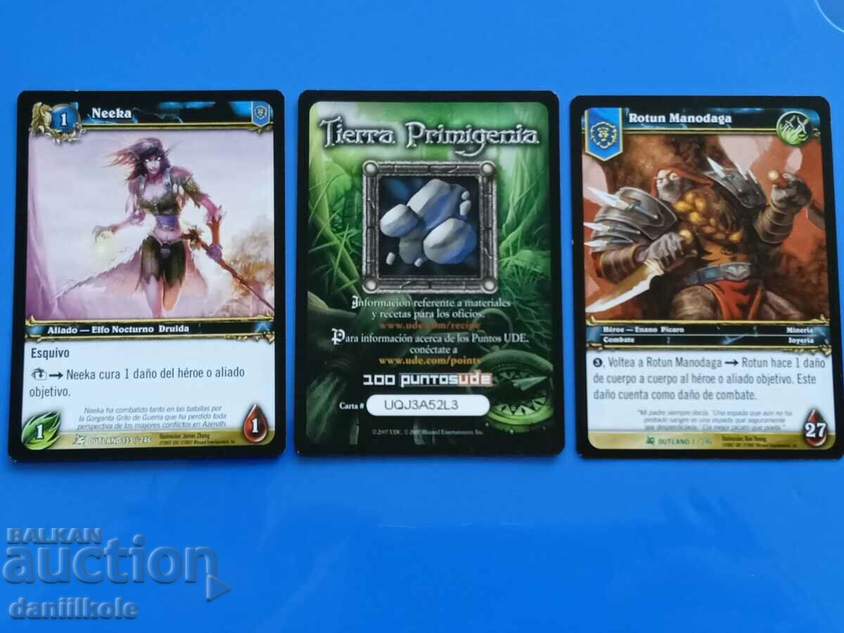 * $ * Y * $ * COLLECTION 3 SUPER CARDS WORLD OF WARCRAFT * $ * Y * $ * with price 6.90 BGN | € 3.53 * $ * Y * $ * COLLECTION 3 SUPER CARDS WORLD OF WARCRAFT * $ * Y * $ * with price 6.90 BGN | € 3.53
