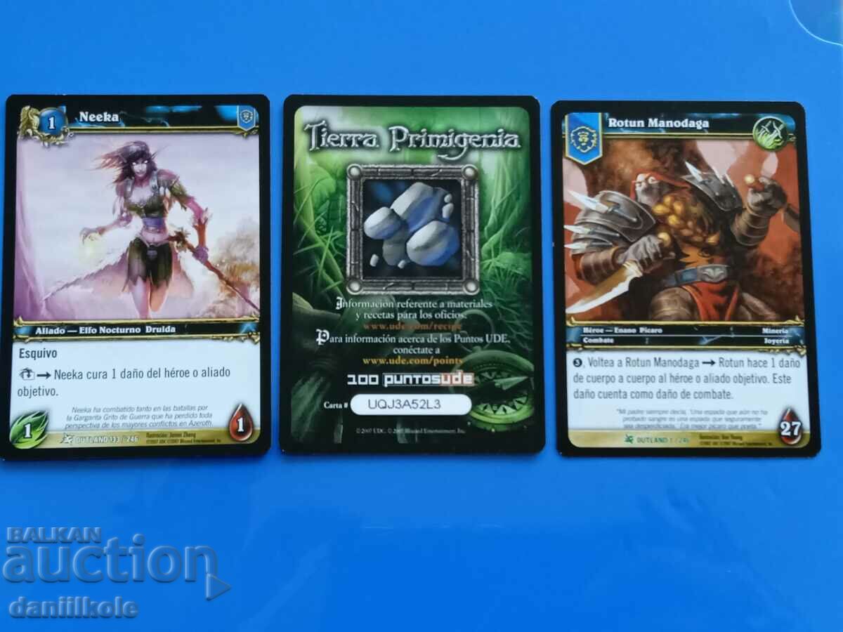 Auction * $ * Y * $ * COLLECTION 3 SUPER CARDS WORLD OF WARCRAFT * $ * Y * $ * Auction * $ * Y * $ * COLLECTION 3 SUPER CARDS WORLD OF WARCRAFT * $ * Y * $ *