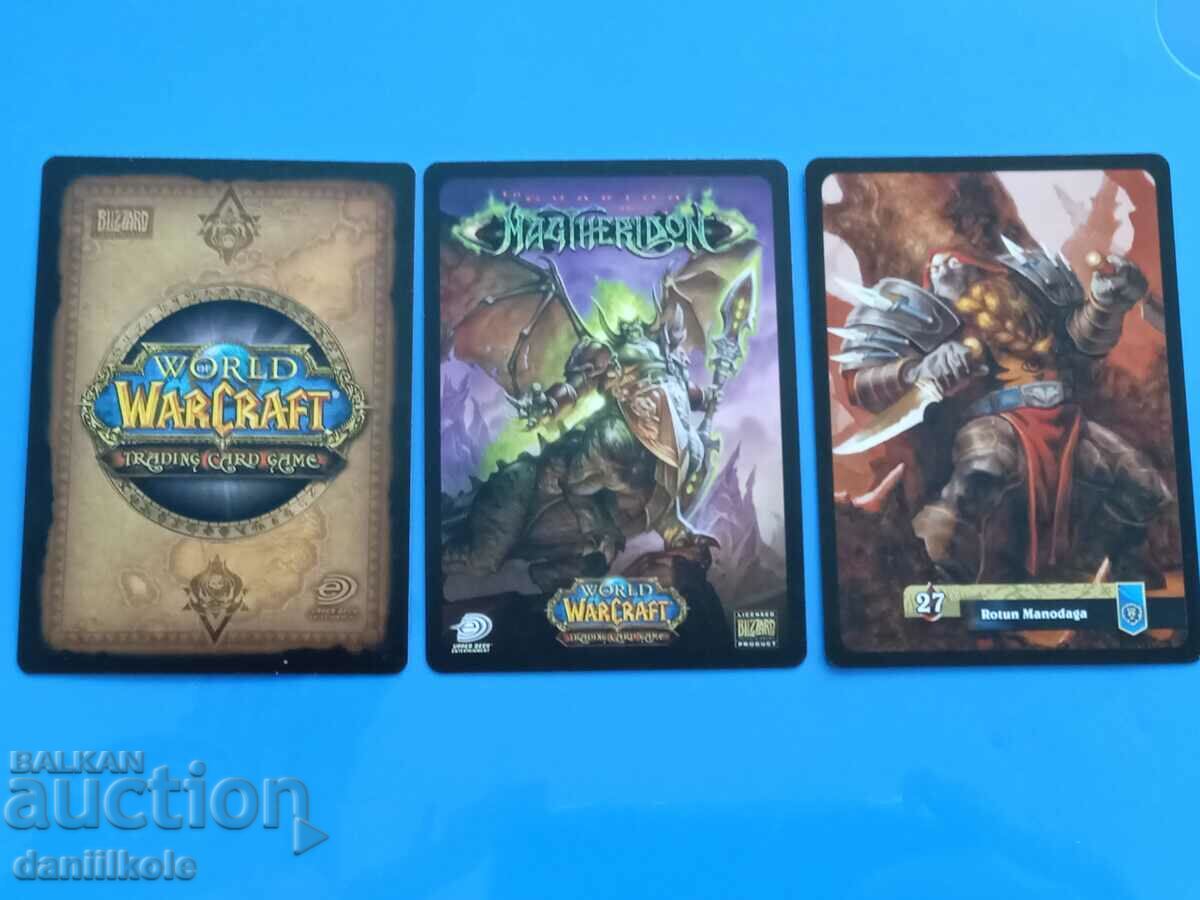 * $ * Y * $ * COLLECTION 3 SUPER CARDS WORLD OF WARCRAFT * $ * Y * $ * - 5 * $ * Y * $ * COLLECTION 3 SUPER CARDS WORLD OF WARCRAFT * $ * Y * $ * - 5