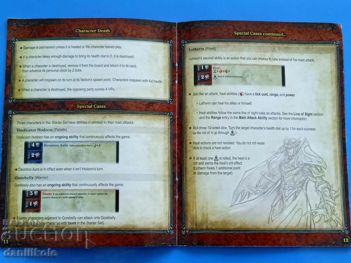 Delivery of * $ * Y * $ * COLLECTION BOOK WITH WORLD OF WARCRAFT RULES * $ * Y * $ *
