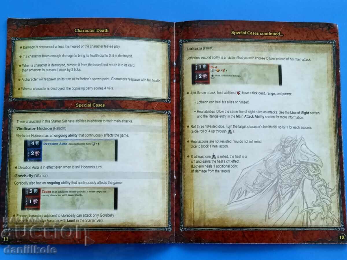 Livrarea * $ * Y * $ * CARTE DE COLECȚIE CU REGULILE WORLD OF WARCRAFT * $ * Y * $ *