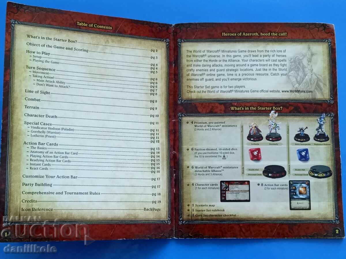 * $ * Y * $ * COLLECTION BOOK WITH WORLD OF WARCRAFT RULES * $ * Y * $ * - 6