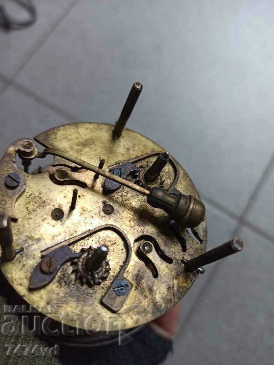 RARE FIREPLACE ANTIQUE CLOCK - 6 RARE FIREPLACE ANTIQUE CLOCK - 6