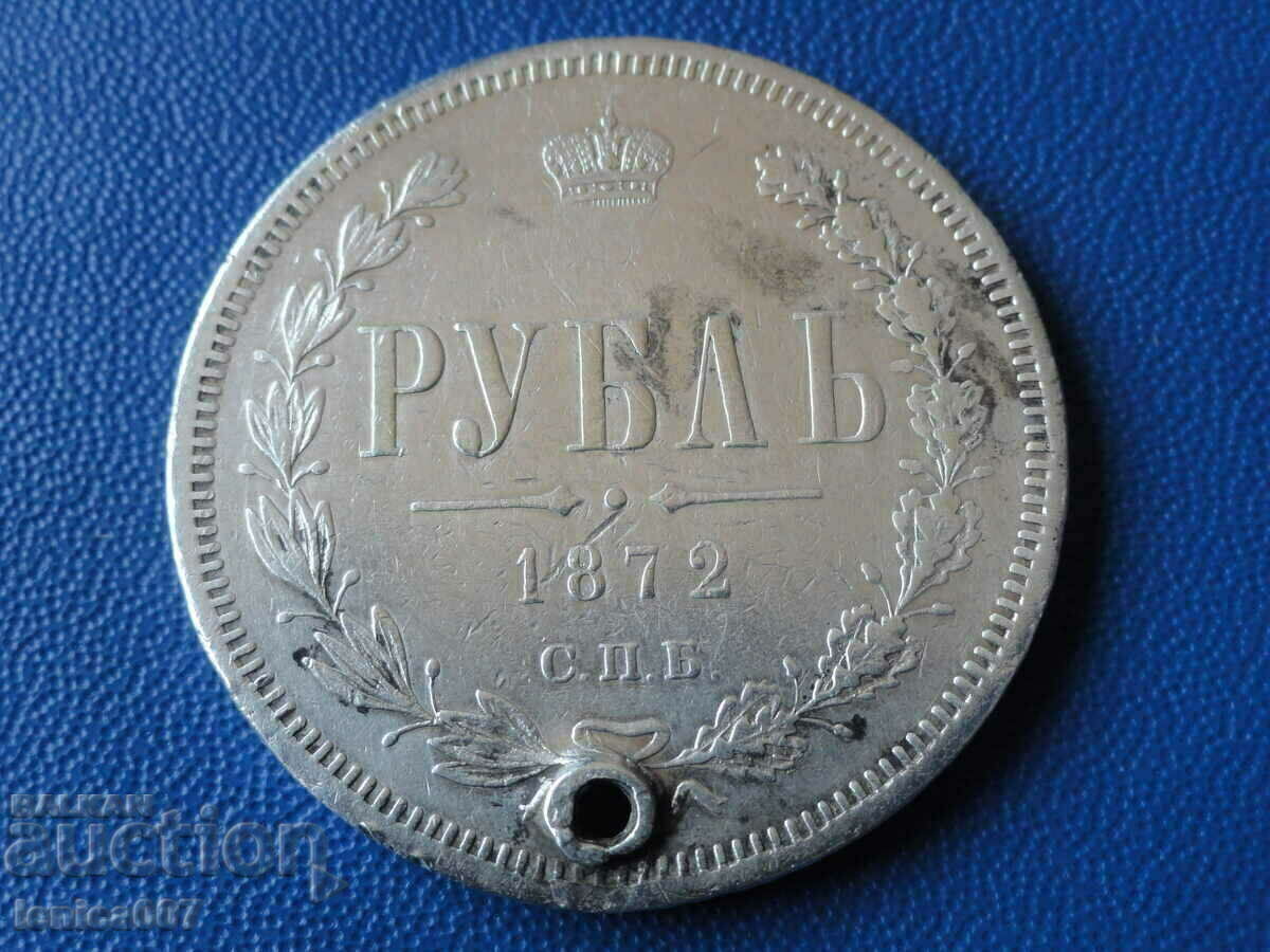 Rusia 1872 - Rubla (R) Rusia 1872 - Rubla (R)
